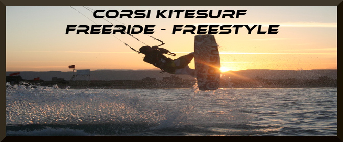 Corsi Kitesurf Freeride-Freestyle